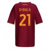 AS Roma Paulo Dybala #21 Hjemmedrakt Kvinner 2025-26 Kortermet